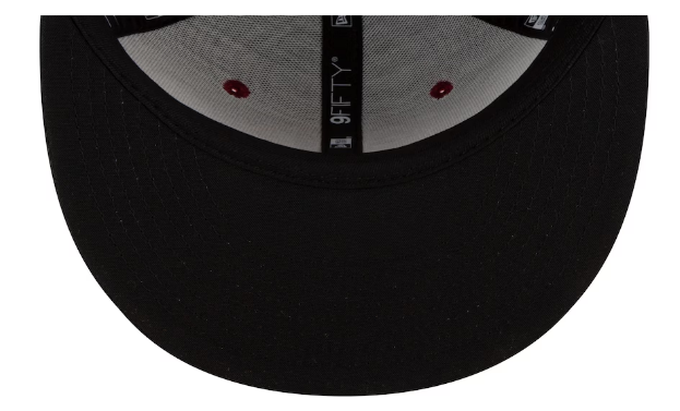 Washington Football New Era Road Sideline 9FIFTY Adjustable Hat - Burgandy