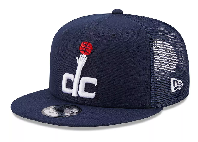 Washington Wizards New Era Blue Classic Trucker Mesh 9Fifty Hat