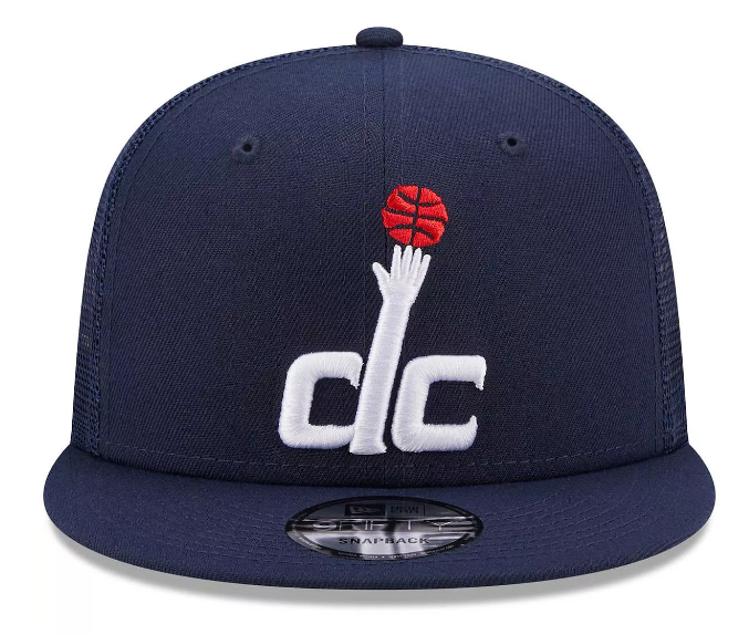 Washington Wizards New Era Blue Classic Trucker Mesh 9Fifty Hat