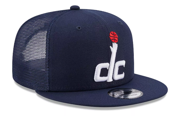 Washington Wizards New Era Blue Classic Trucker Mesh 9Fifty Hat