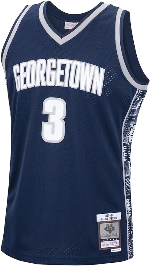 Youth Georgetown University Swingman 1995-96 Allen Iverson Navy Jersey