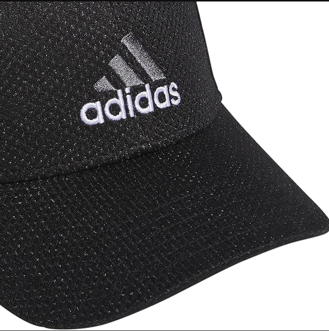 adidas Black/White Zags II A-Flex Fit Hat
