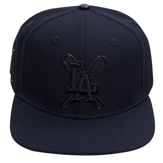 Los Angeles Dodgers Pro Standard Triple Black Snapback