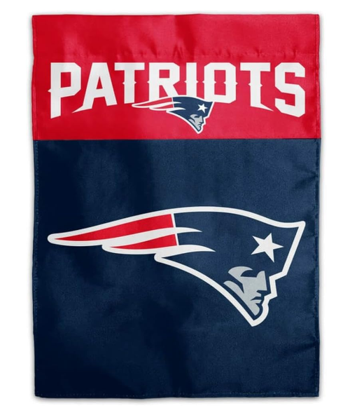 New England Patriots Fremont Die Home Flag 13"x18"