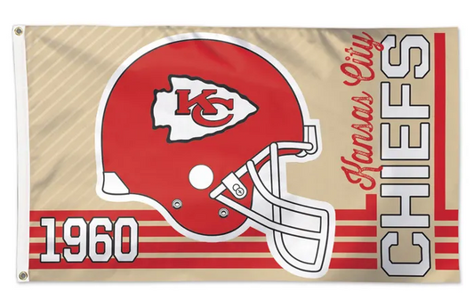 Kansas City Chiefs Wincraft Retro Deluxe 3x5 House Flag