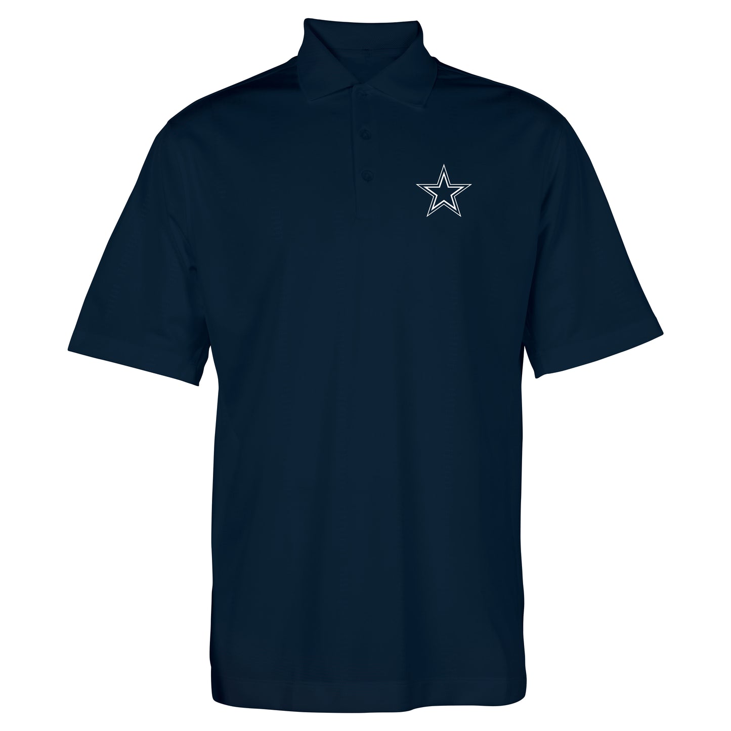 Dallas Cowboys Logo Premiere Polo Men's Polo Shirt - Navy