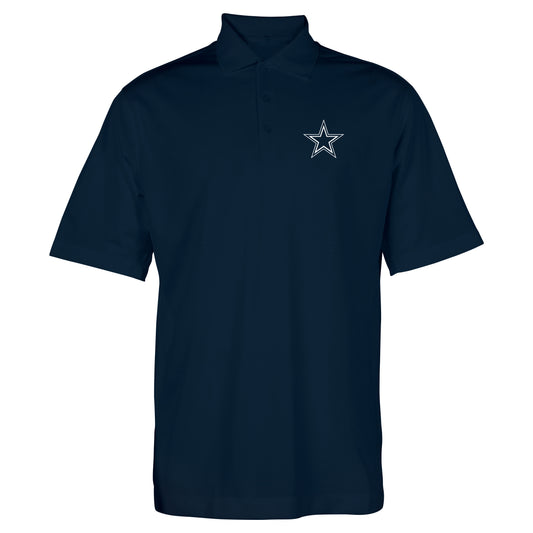 Dallas Cowboys Logo Premiere Polo Men's Polo Shirt - Navy