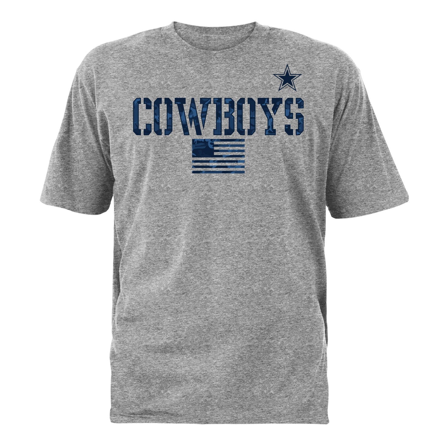 Dallas Cowboys Trooper Men's T-Shirt -Gray