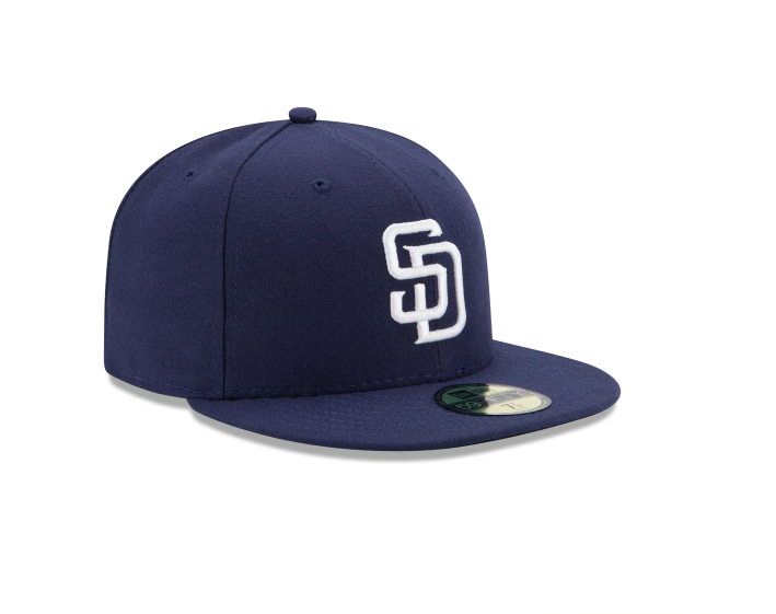 San Diego Padres New Era Authentic Collections Performance 59FIFTY Hat - Navy