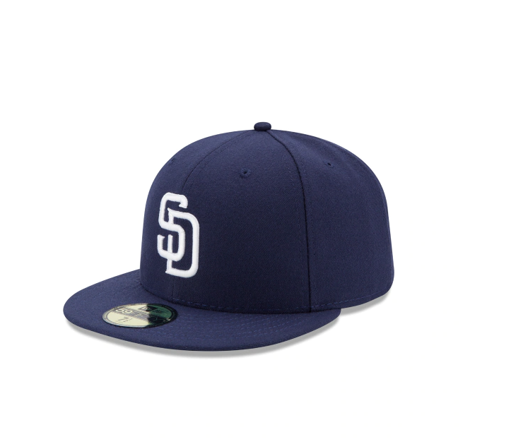 San Diego Padres New Era Authentic Collections Performance 59FIFTY Hat - Navy