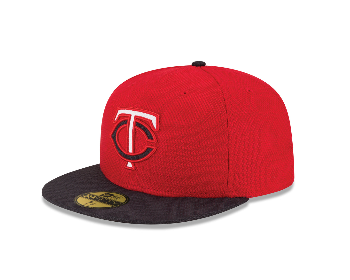 Minnesota Twins New Era Diamond Era 59FIFTY Fitted Hat - Red /Black