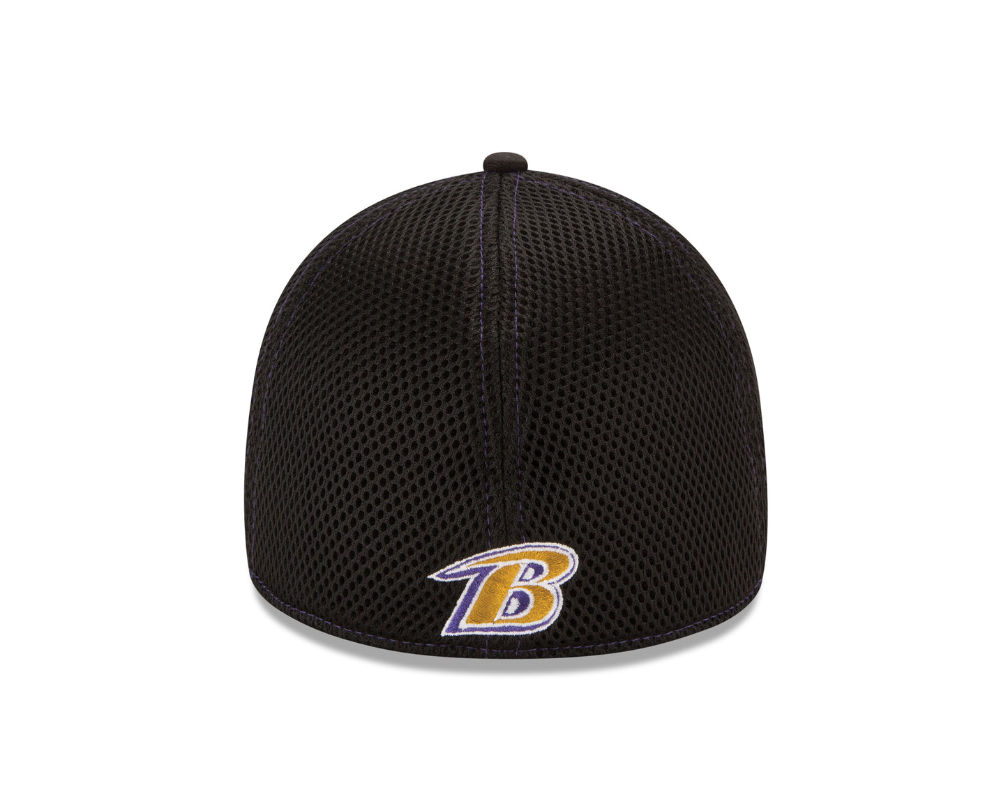 Baltimore Ravens New Era Team Logo Neo 39THIRTY Flex Hat - Black