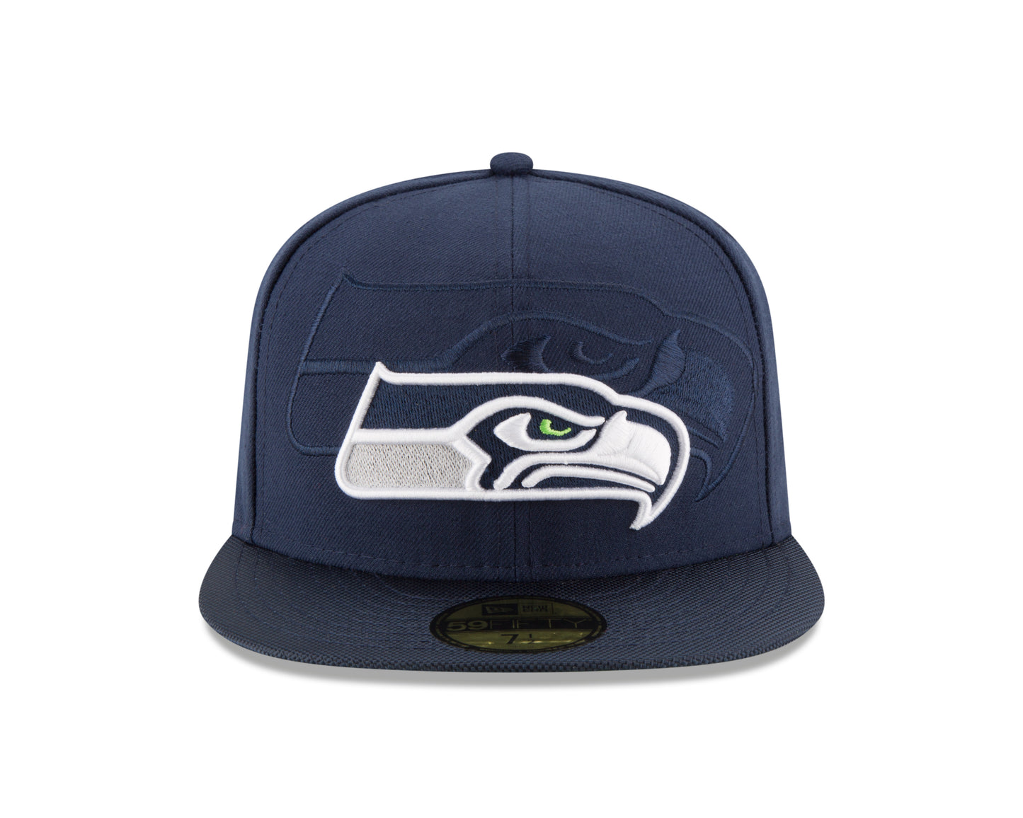 Seattle Seahawks New Era Blue Sideline Official 59FIFTY Fitted Hat