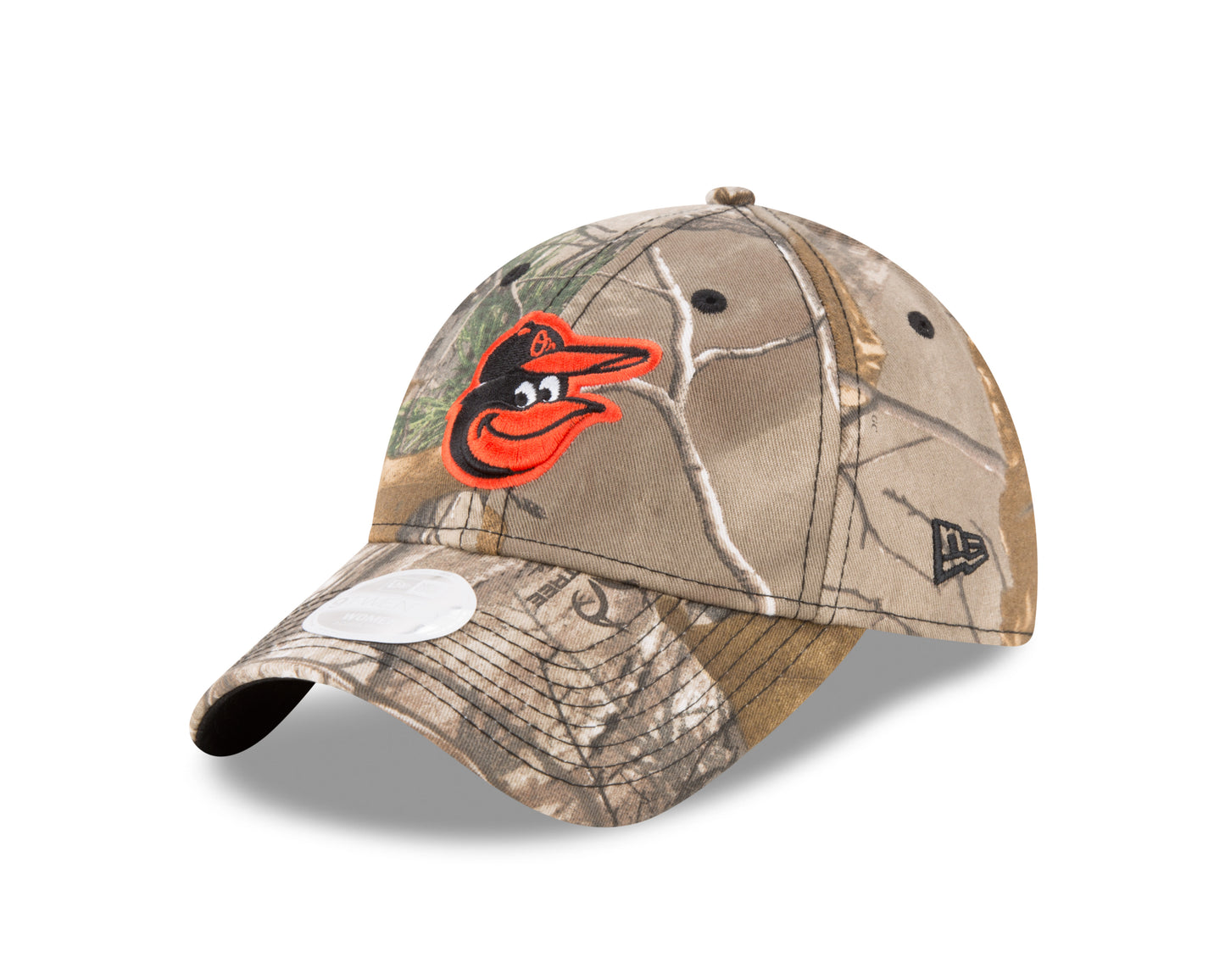 Baltimore Orioles New Era Women's Core 9TWENTY Adjustable Hat- Camo
