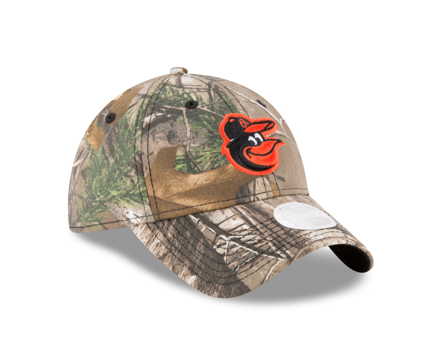 Baltimore Orioles New Era Women's Core 9TWENTY Adjustable Hat- Camo