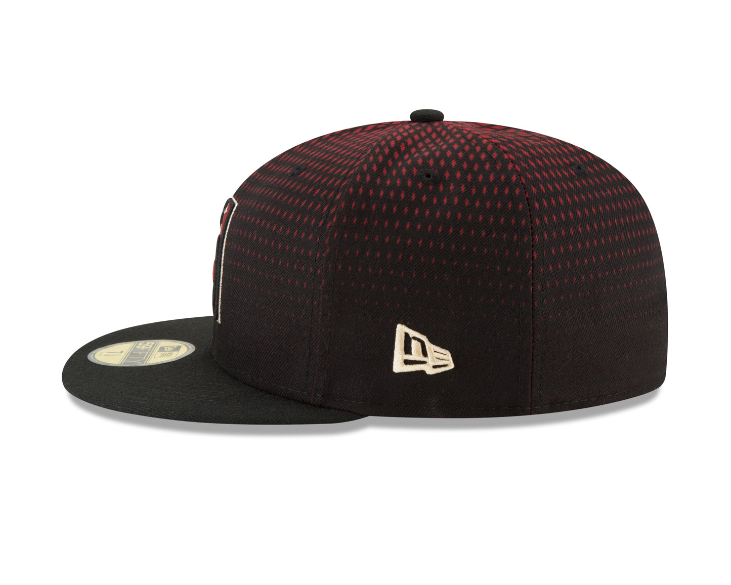Arizona Diamondbacks Black Fade Authentic Collection Preformance 59Fifty