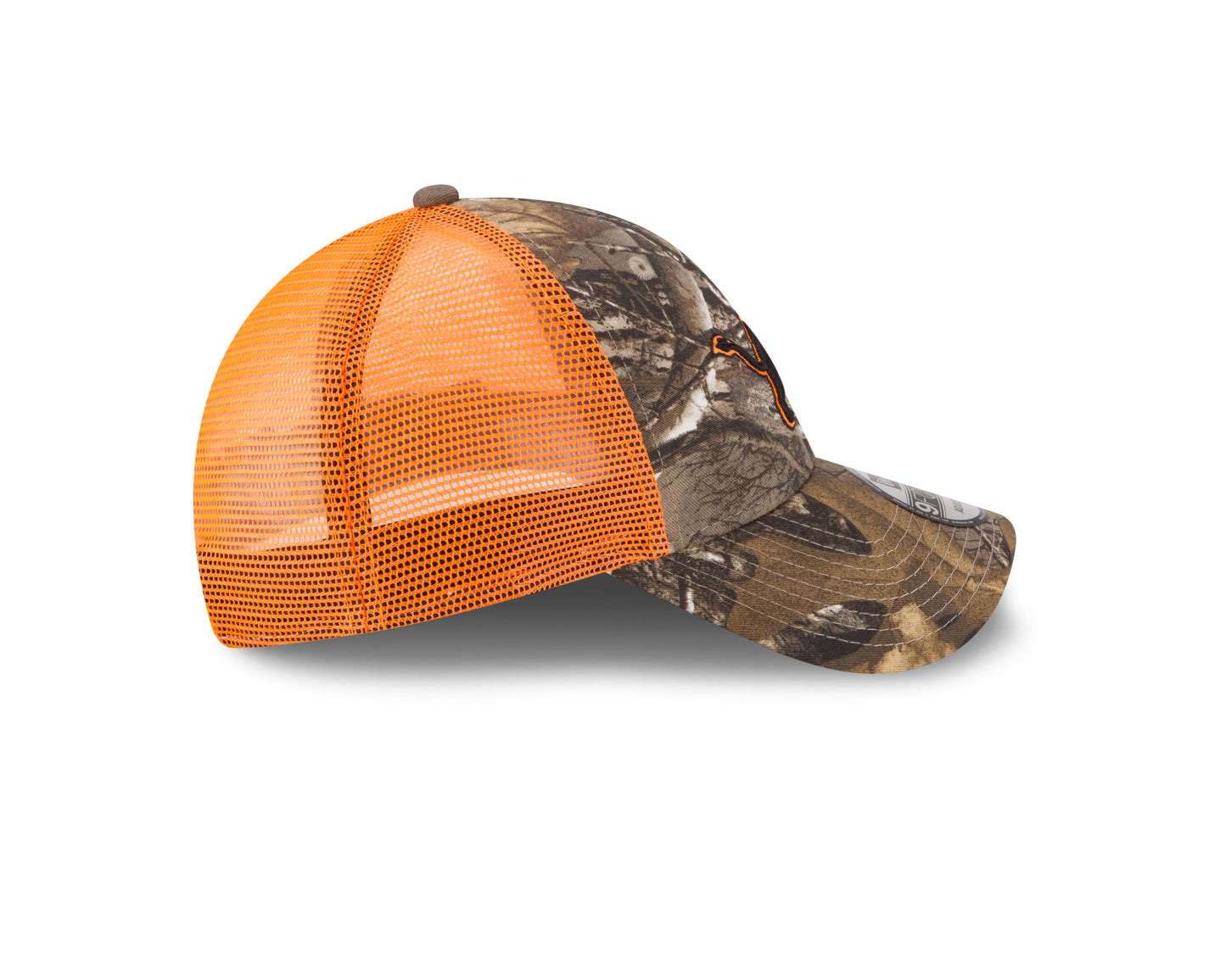 Detroit Lions Realtree Trucker 9FORTY Adjustable Hat - Camo