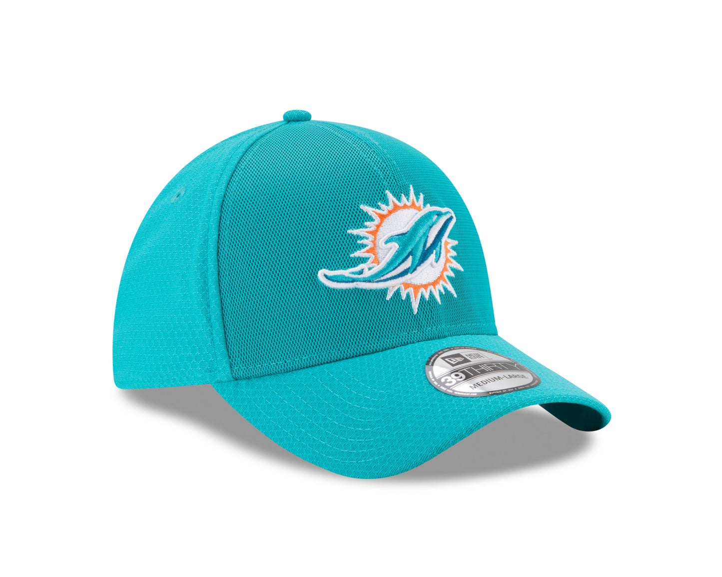 Miami Dolphins New Era Color Rush Kickoff Team 39THIRTY Hat - Aqua