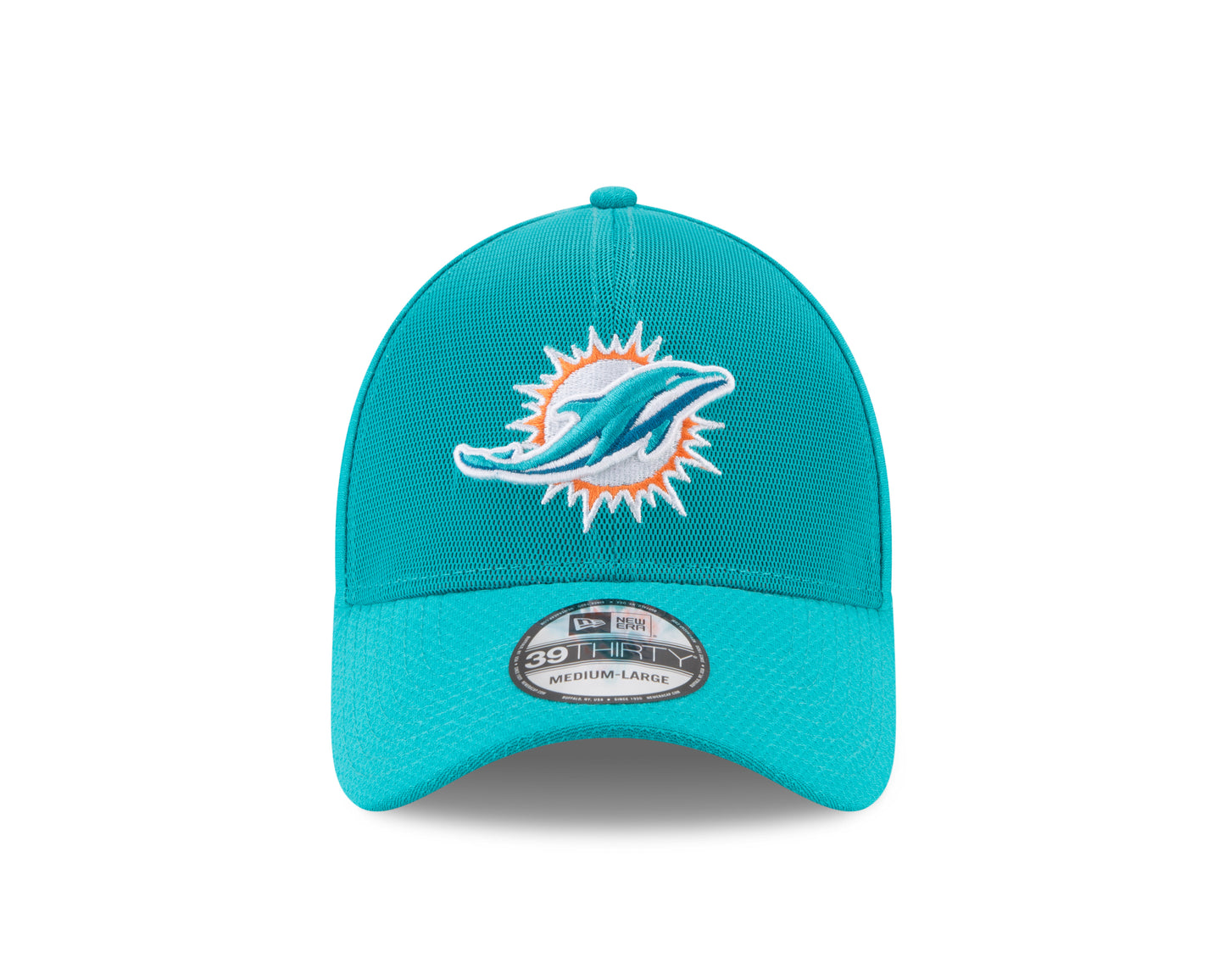 Miami Dolphins New Era Color Rush Kickoff Team 39THIRTY Hat - Aqua