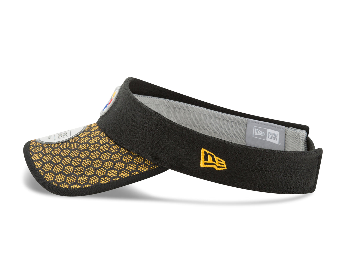 Pittsburgh Steelers New Era Sideline Honeycomb Visor