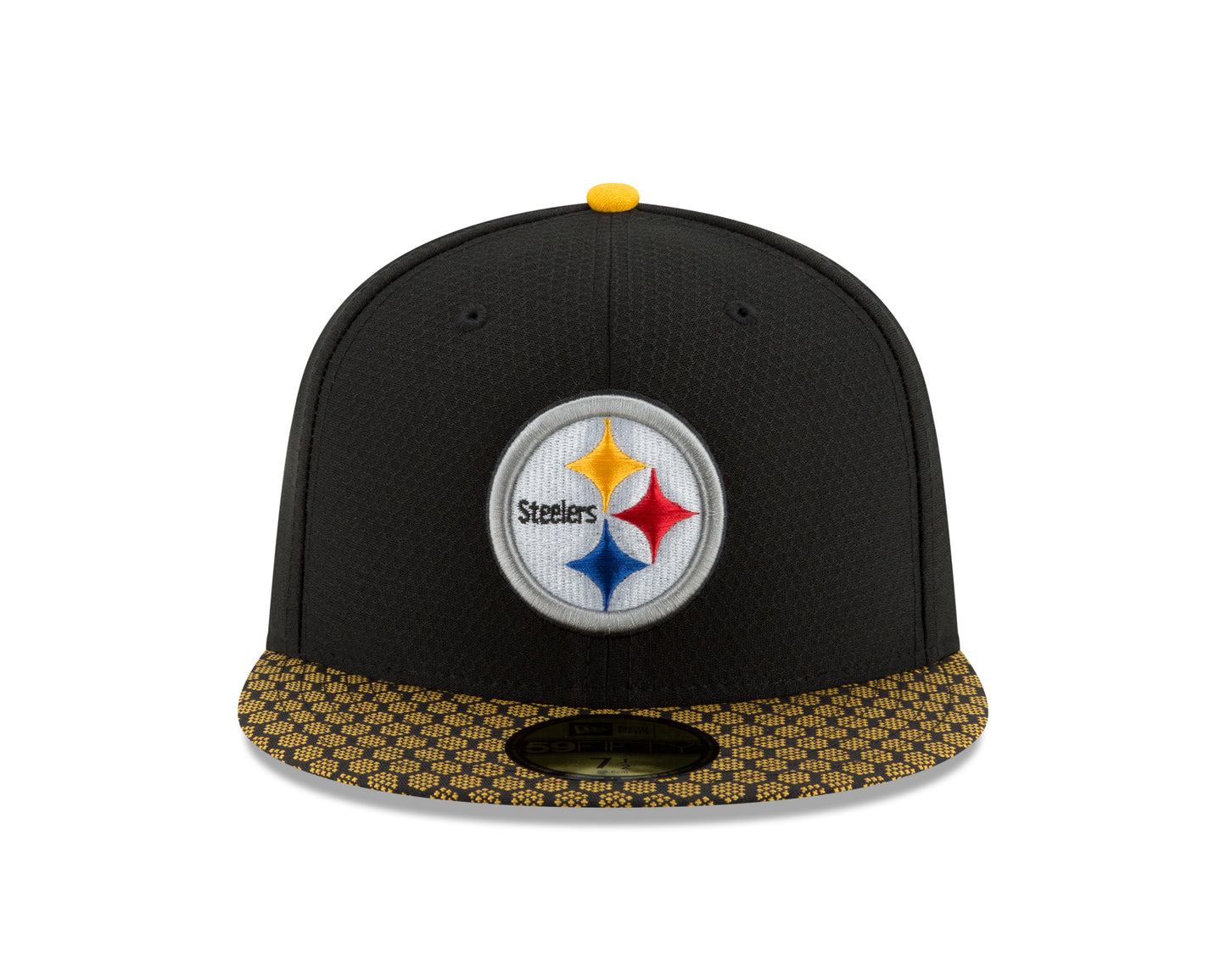 Pittsburgh Steelers New Era Black Sideline Official 59FIFTY Fitted Hat