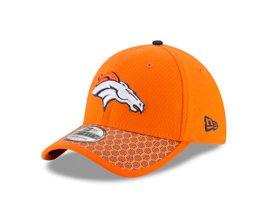 Denver Broncos New Era Sideline 39THIRTY Flex Hat - Orange