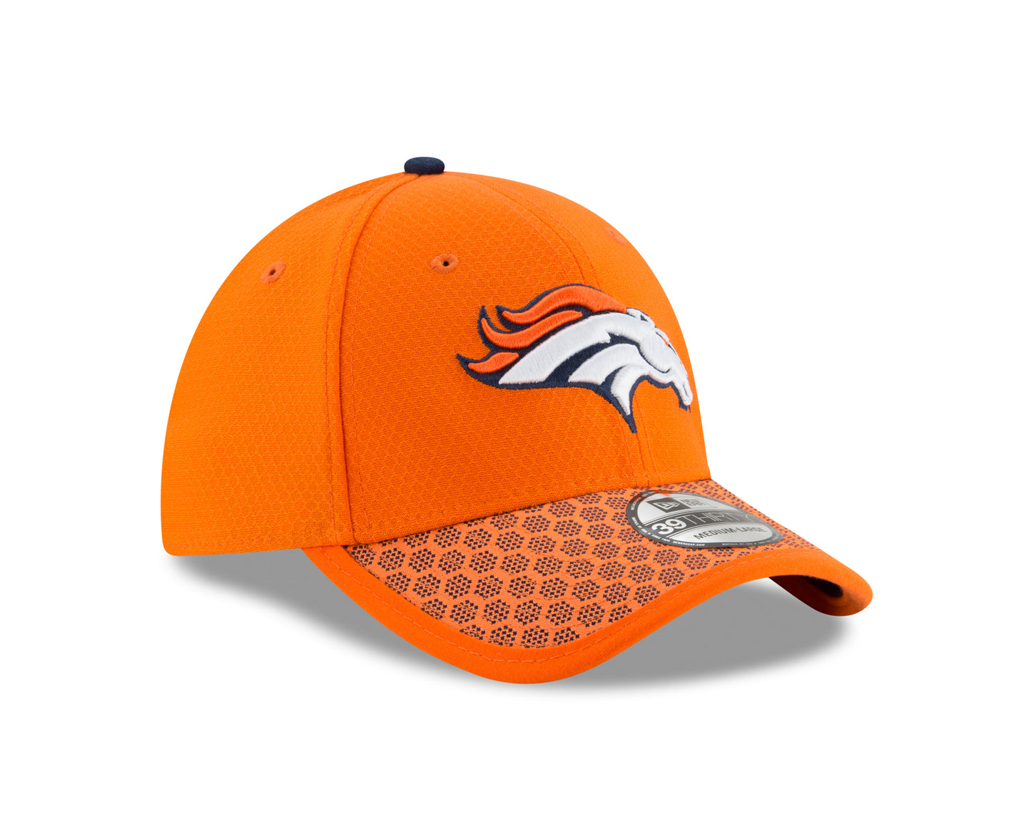 Denver Broncos New Era Sideline 39THIRTY Flex Hat - Orange