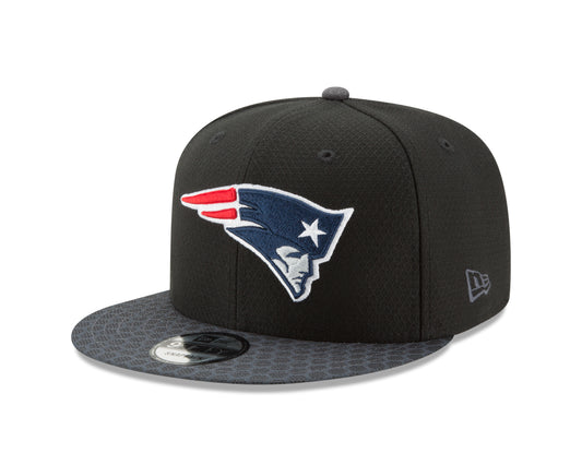 New England Patriots New Era Sideline 9FIFTY Adjustable Hat - Black