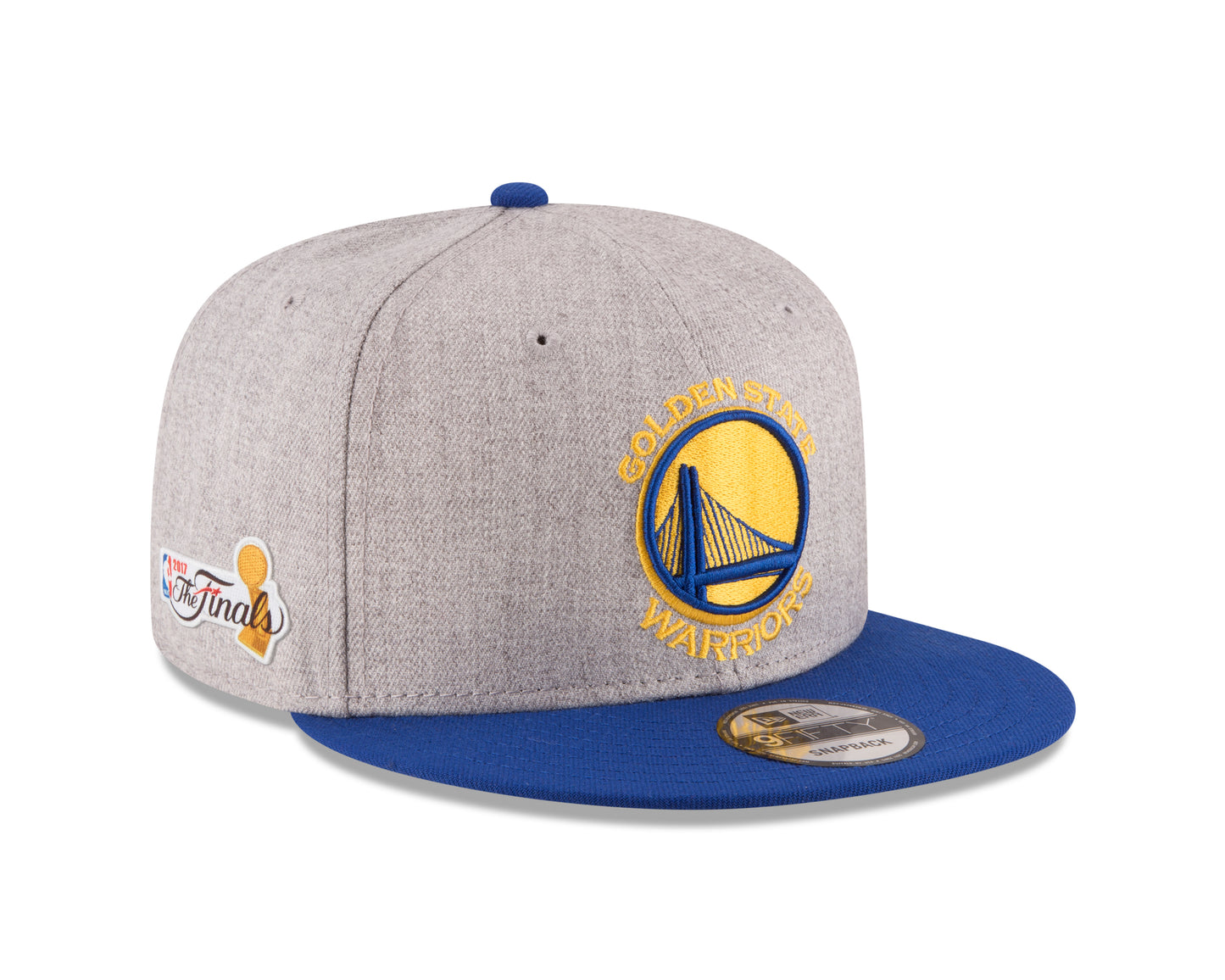 Golden State Warriors New Era 2017 NBA Finals Side Patch 9FIFTY Snap Back Hat