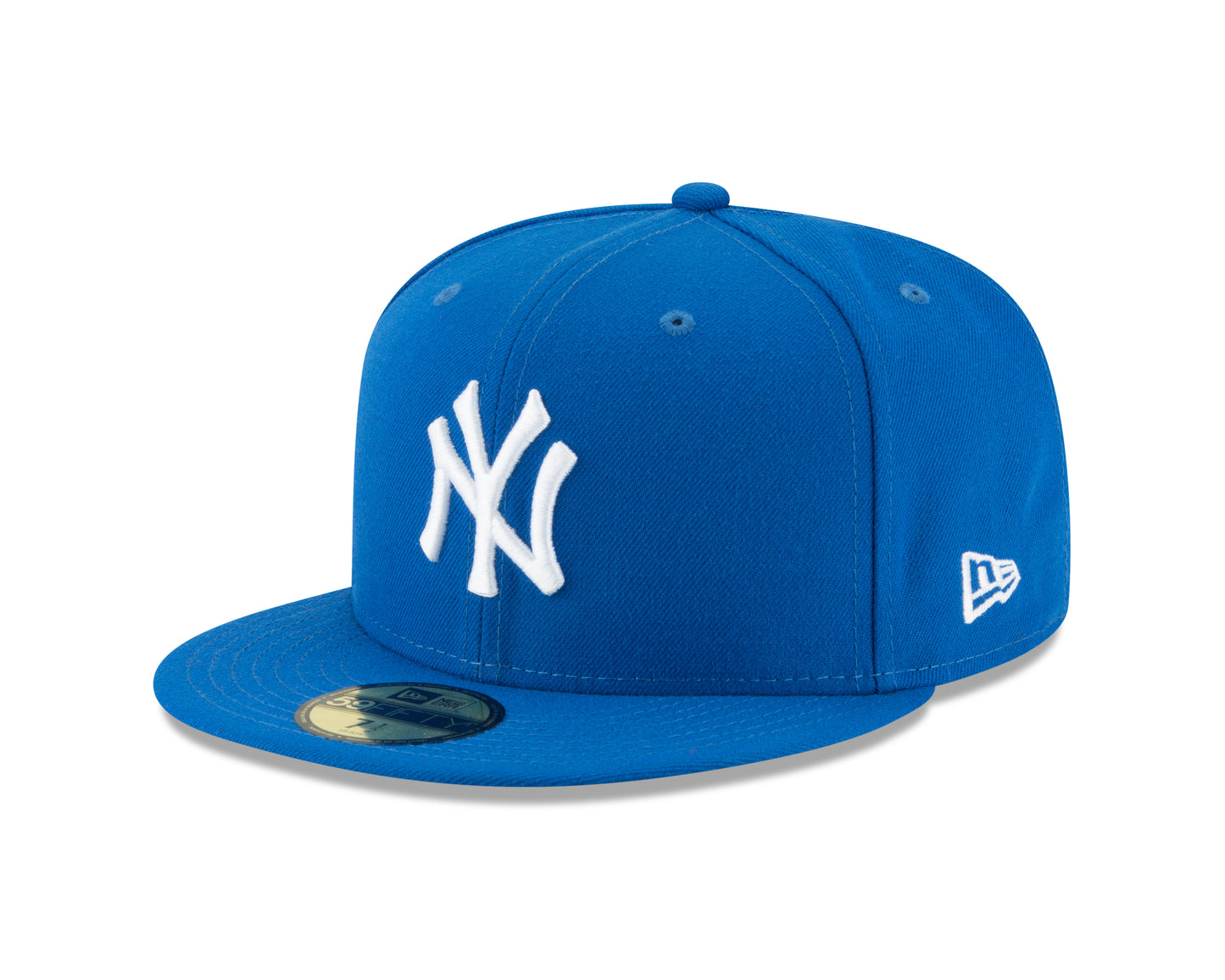 New York Yankees New Era Fashion Color Basic 59FIFTY Fitted Hat - Light Blue