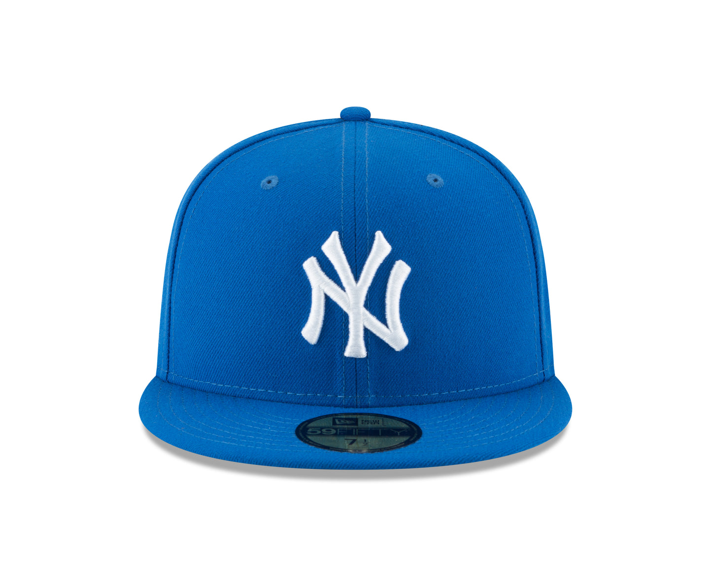 New York Yankees New Era Fashion Color Basic 59FIFTY Fitted Hat - Light Blue