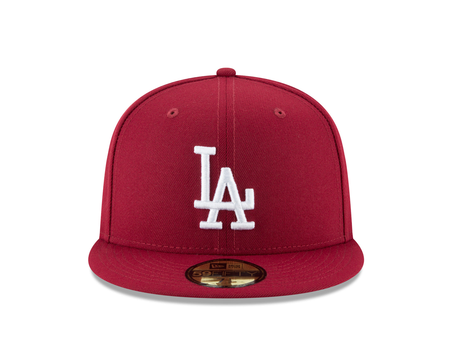 Los Angeles Dodgers New Era MLB Basic Cardinal 59Fifty Fitted Hat