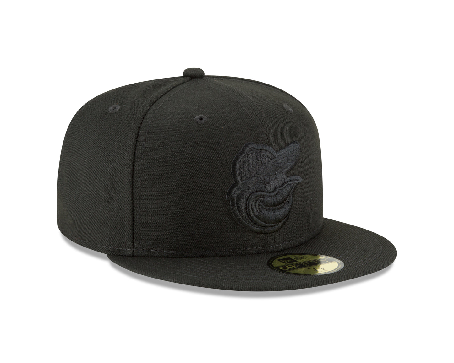 Baltimore Orioles New Era MLB Basic Black on Black 59fifty Fitted Hat