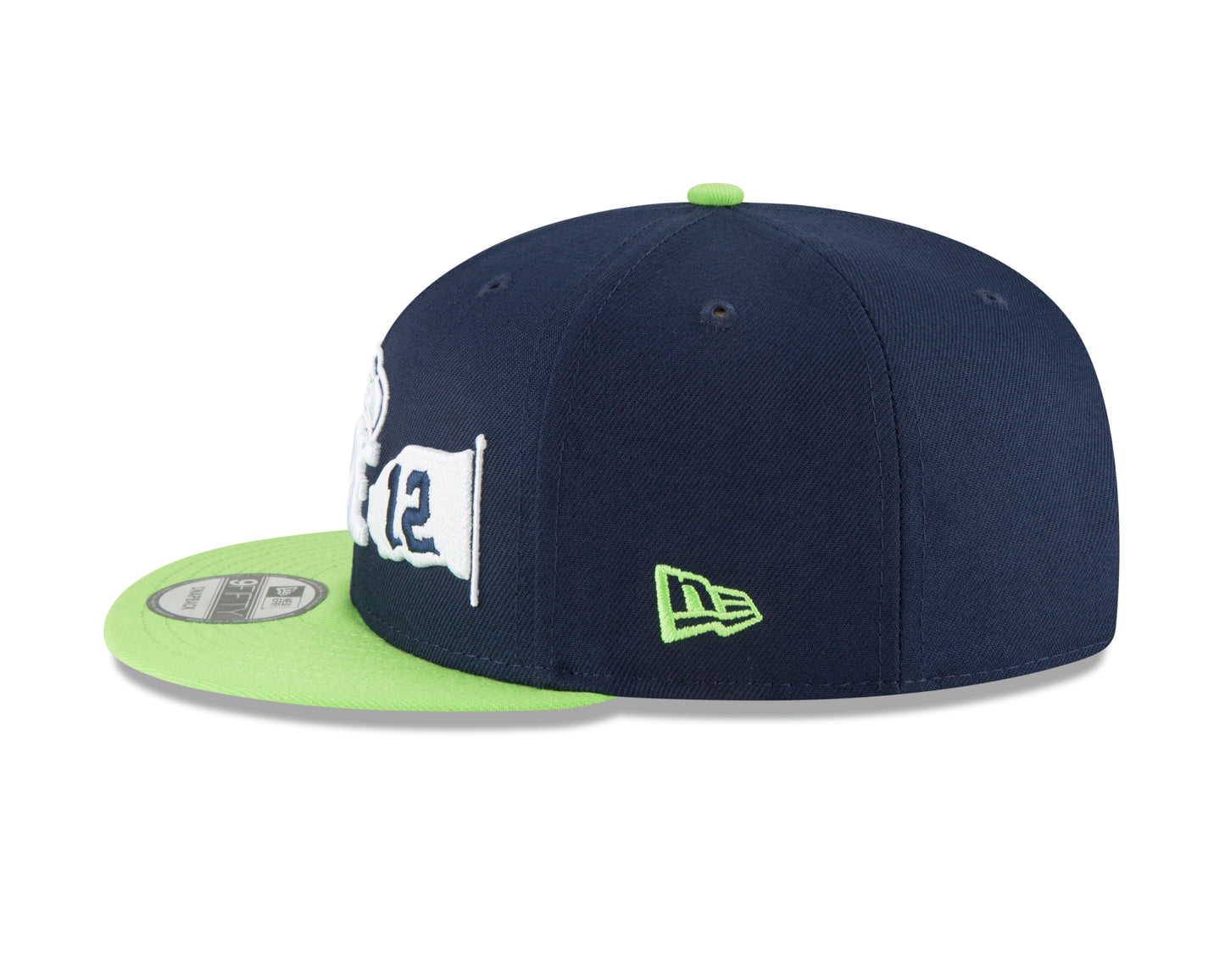 Seattle Seahawks New Era Spotlight Draft 9FIFTY Adjustable Hat - Navy