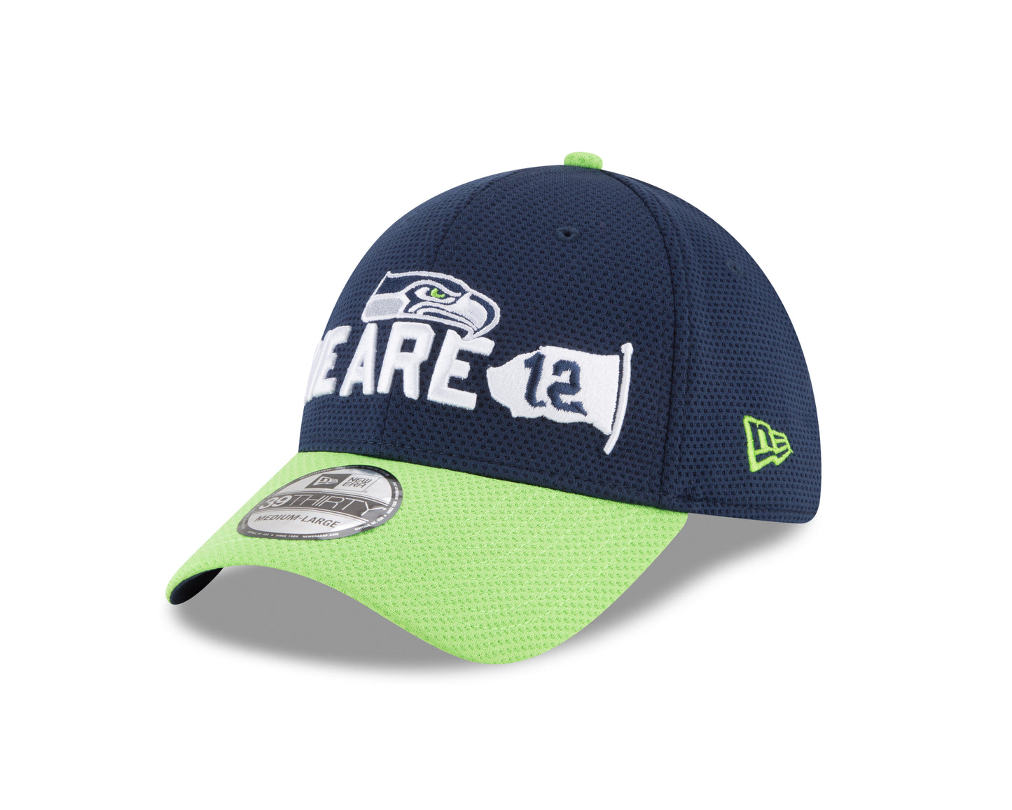 Seattle Seahawks New Era NFL Draft Spotlight 39THIRTY Flex Hat - Navy
