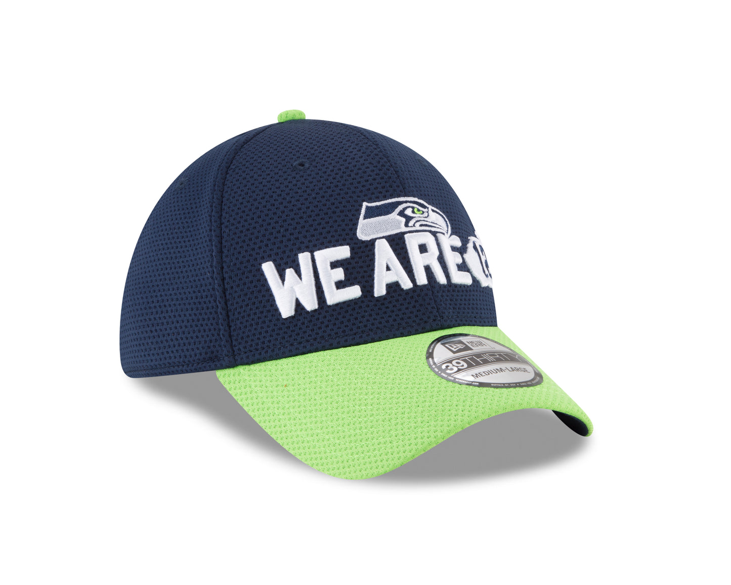 Seattle Seahawks New Era NFL Draft Spotlight 39THIRTY Flex Hat - Navy