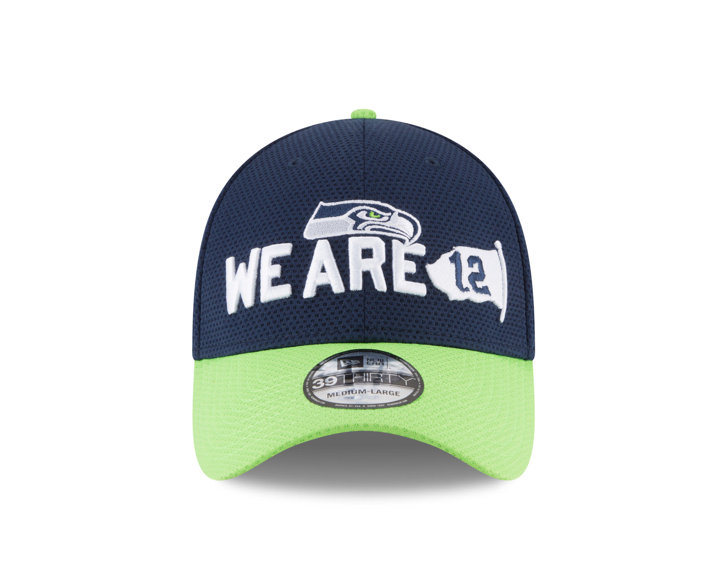 Seattle Seahawks New Era NFL Draft Spotlight 39THIRTY Flex Hat - Navy