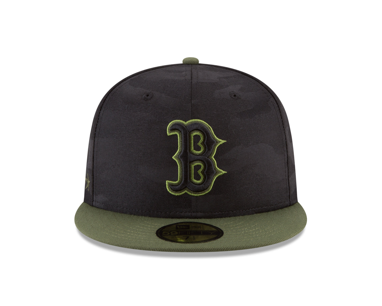Boston Red Sox New Era Camo Armed Forces Day On-Field 59FIFTY Fitted Hat - Black