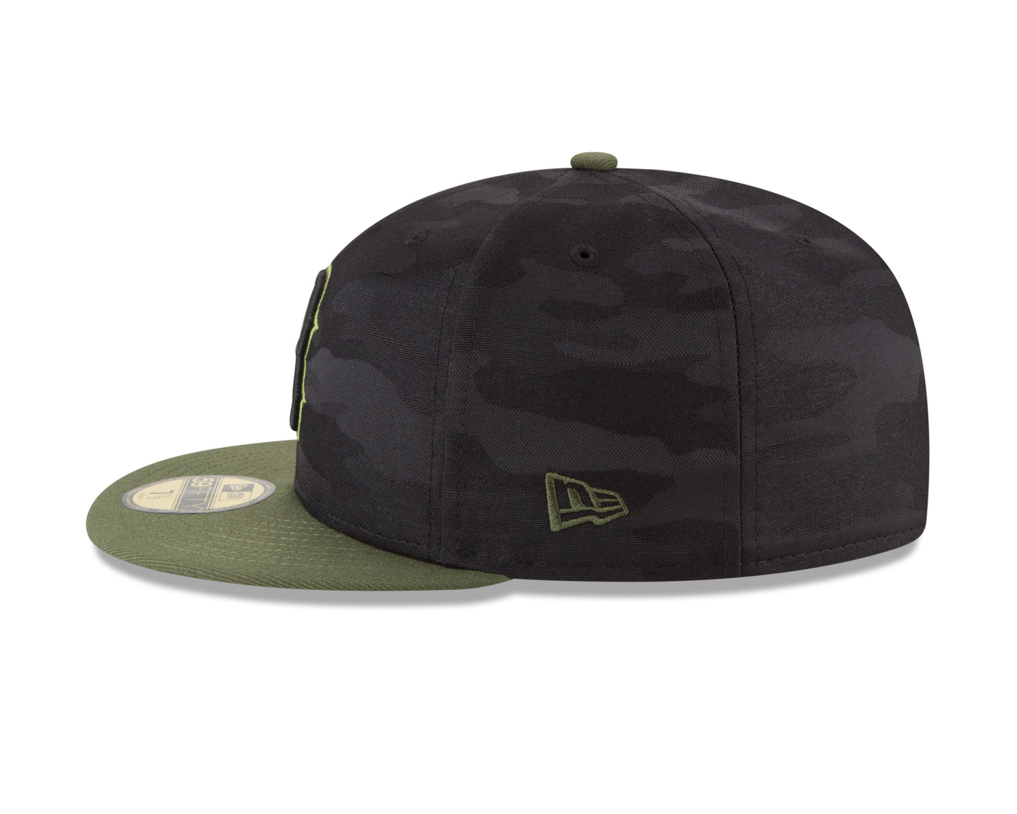 Boston Red Sox New Era Camo Armed Forces Day On-Field 59FIFTY Fitted Hat - Black