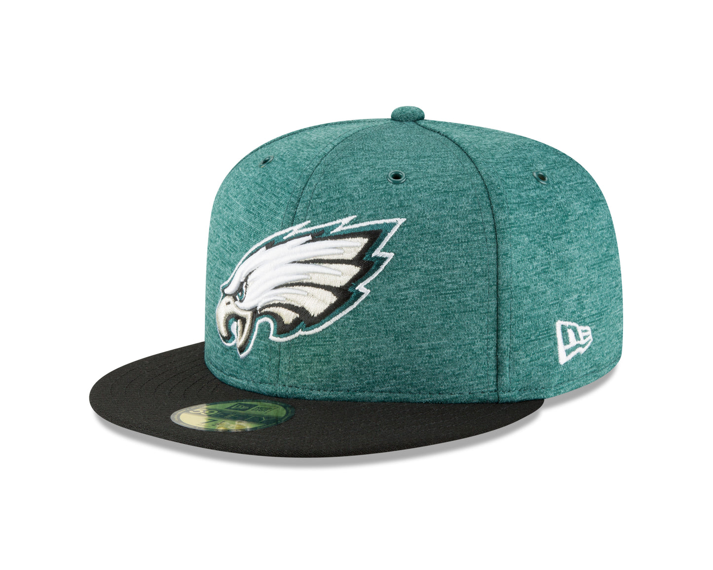 Philadelphia Eagles New Era NFL Sideline Home 59FIFTY Fitted Hat - Green