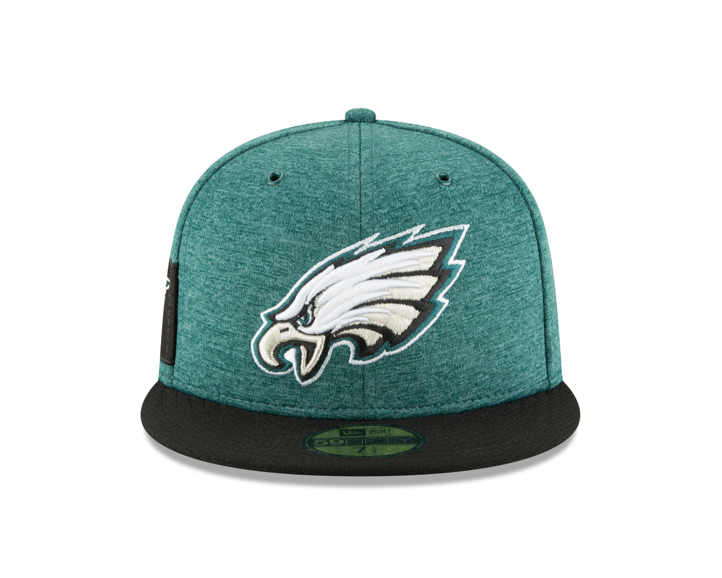 Philadelphia Eagles New Era NFL Sideline Home 59FIFTY Fitted Hat - Green
