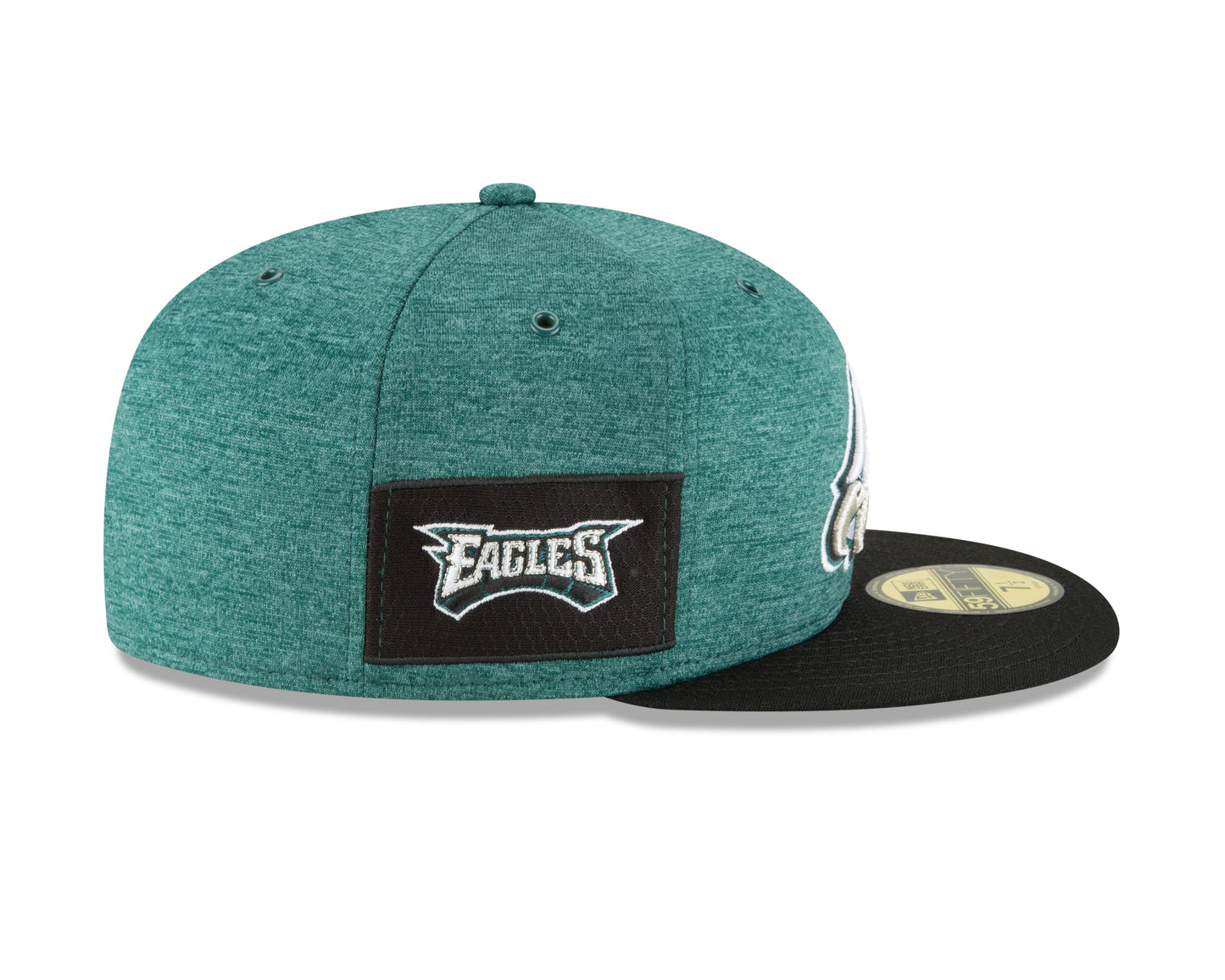 Philadelphia Eagles New Era NFL Sideline Home 59FIFTY Fitted Hat - Green