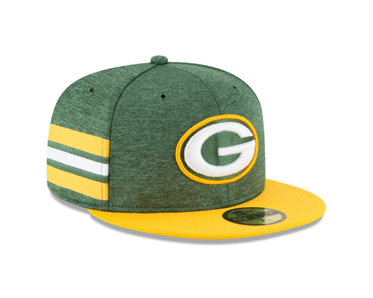 Green Bay Packers New Era 2018 NFL Sideline Home Official 59FIFTY Fitted Hat