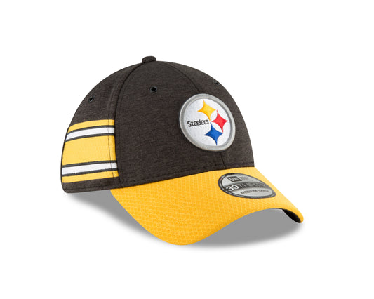 Pittsburgh Steelers New Era 2018 NFL Sideline Official Home 39THIRTY Flex Hat