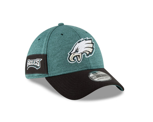 Philadelphia Eagles New Era NFL Sideline Home 39THIRTY Flex Hat - Green
