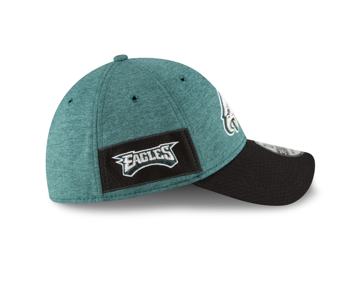 Philadelphia Eagles New Era NFL Sideline Home 39THIRTY Flex Hat - Green