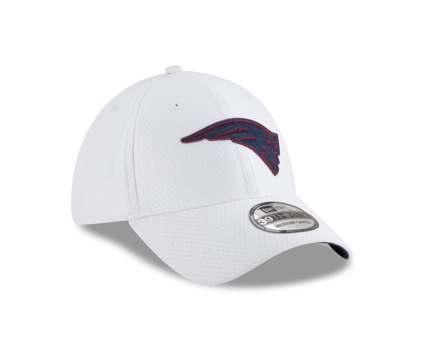 New England Patriots New Era Training Camp 39THIRTY Flex Hat - White