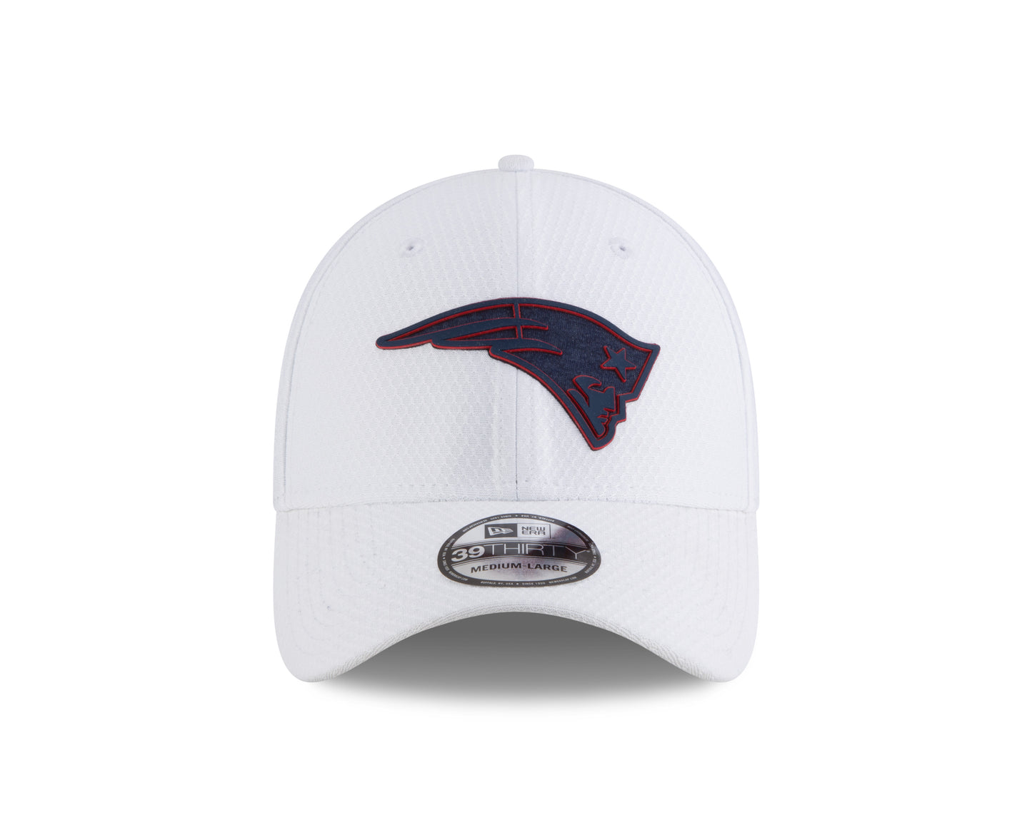 New England Patriots New Era Training Camp 39THIRTY Flex Hat - White