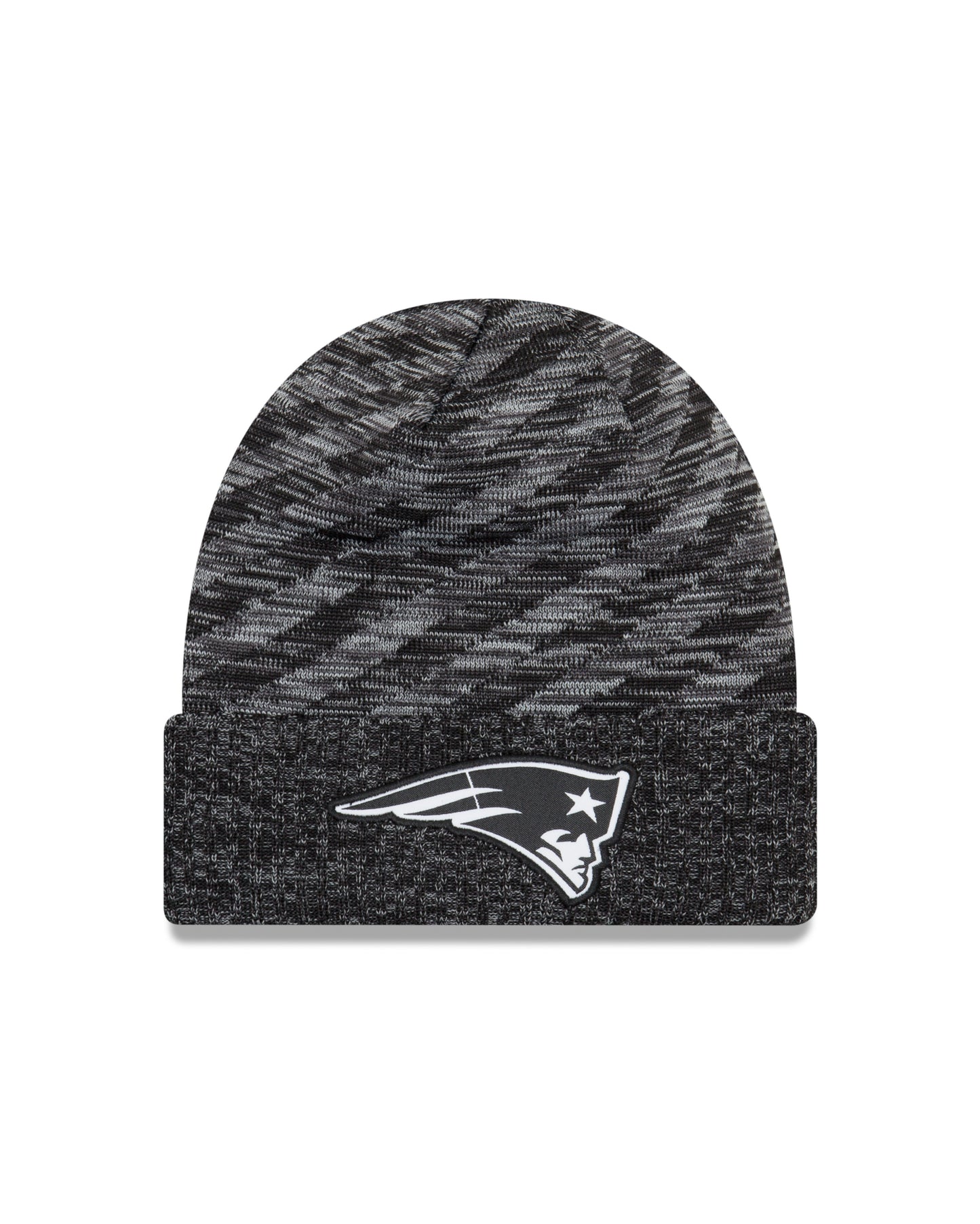 New England Patriots Era Mens On-Field Cold Weather TD Knit Hat - Black