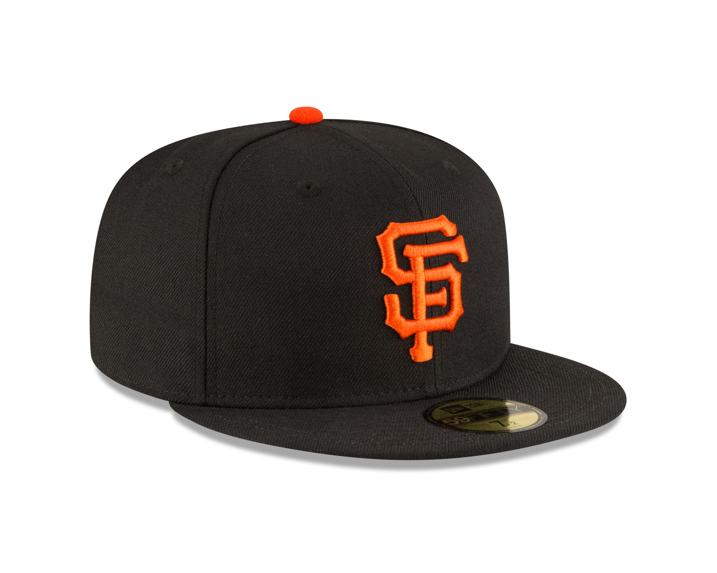 San Francisco Giants New Era 2002 World Series Patch 59FIFTY Fitted Hat - Black